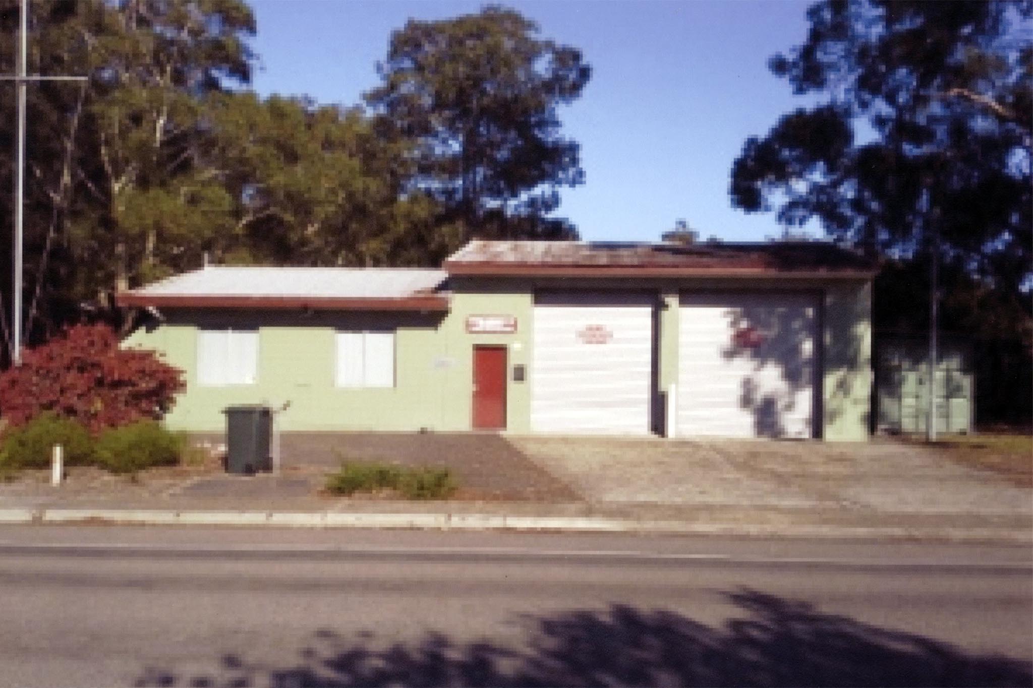 Former Lemon Tree Passage Rural Fire Brigade building before its conversion into TAG Gallery.